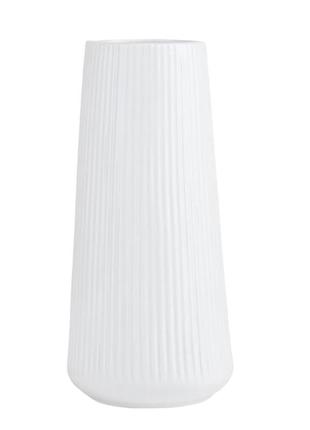 Біла керамічна ваза2 фото