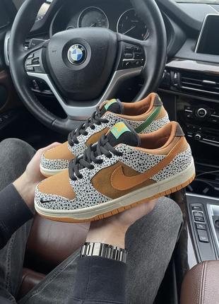 Кроссовки nike sb dunk safari 🐆2 фото