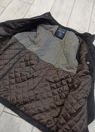 Натуральна замшева куртка angelo litrico7 фото