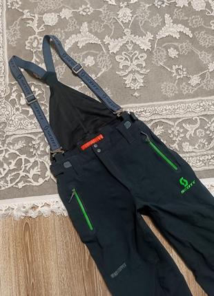 Мужские лыжные штаны scott windstopper3 фото