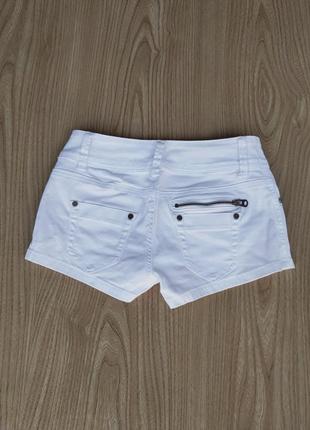 Белые летние короткие шорты incity2 фото