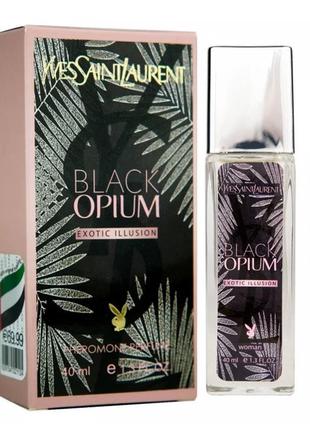 Парфуми духи yves saint laurent black opium exotic illusion1 фото
