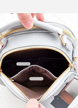 Жіноча сумка маленька сумочка клатч помадки. міні сумка-клатч для дівчат через плече еко шкіра4 фото