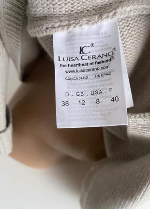 Кофта кашемир шелк шерсть luisa cerano4 фото