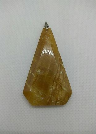 Винтажная подвеска  из великобритании натуральный камень.