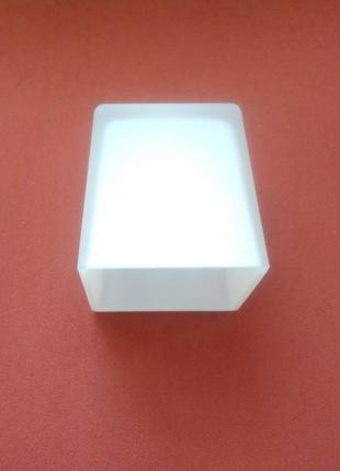 Запасний плафон для люстри світильника куб кубик