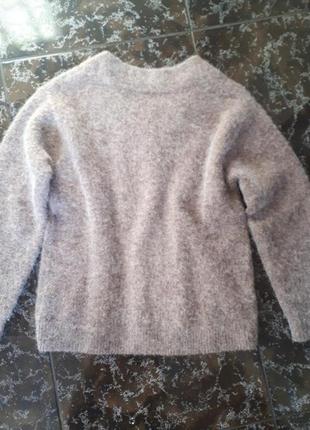 Пуловер свитер из альпаки.4 фото