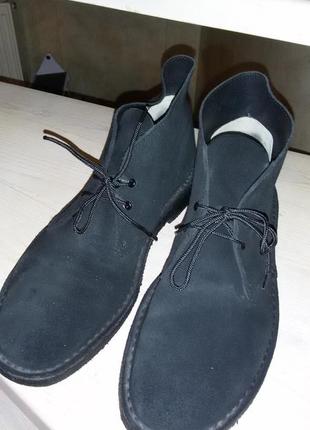 Замшеві черевики clarks ,розмір 46 (30,2 см)2 фото