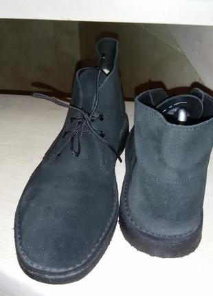 Замшеві черевики clarks ,розмір 46 (30,2 см)4 фото