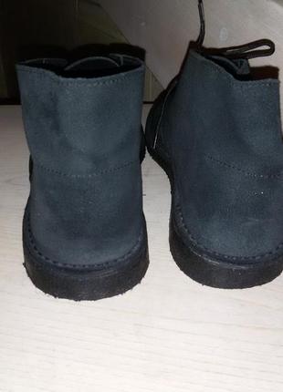 Замшеві черевики clarks ,розмір 46 (30,2 см)5 фото