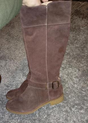 Сапожки жіночі демісезон замша land's end сша розмір 42-26.5см