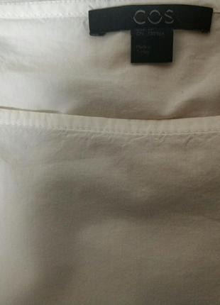 Cos arket стильная футболка блузка свободный крой оверсайз oversize, бренд cos, р.м оригинал3 фото