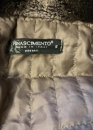 Итальянская фирменная курточка на синтепоне/s/ brend rinascimento5 фото