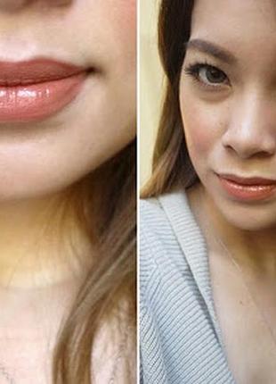 Помада-блеск-лак shiseido lacquer rouge be 306 camel новый тестер