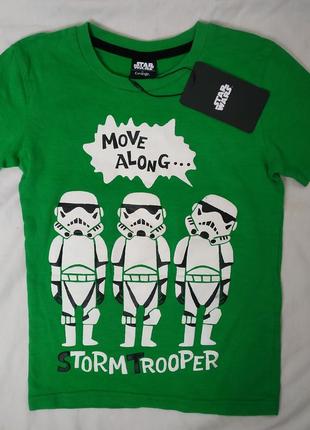 Футболка принт звёздные войны,star wars,6-7 лет