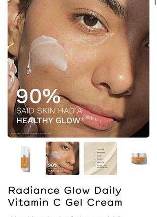 Увлажняющий крем с витамином c ren clean skincare glow day vitamin c gel cream3 фото