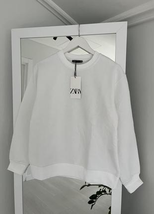 Утепленный свитшот zara