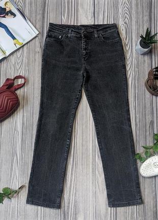 Серые  джинсы регуляр per una #3002