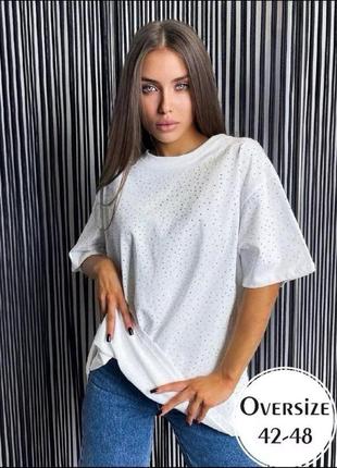 Футболка с камушками ✅