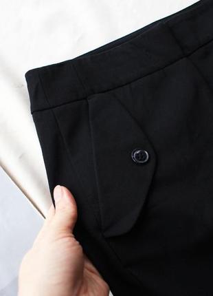 Базовые черная зауженные брюки h&amp;m5 фото