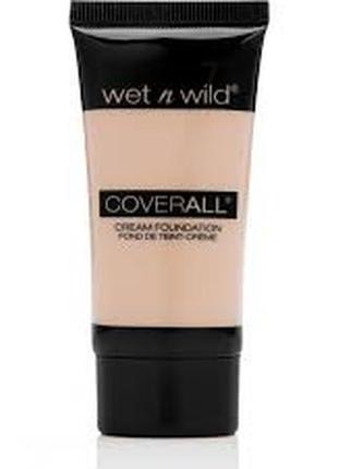 Тональний крем wet n wild coverall cream foundation e816 fair/light e819 medium 30 мл