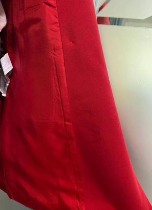Платье-жакет zara красное м8 фото