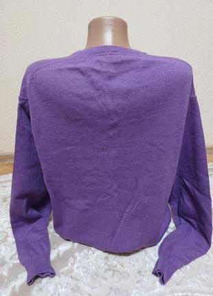 Джемпер, свитер фиолетовый, свитшот3 фото