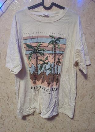 Бежевая лодочка pull & bear