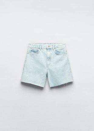 Джинсовые шорты zara