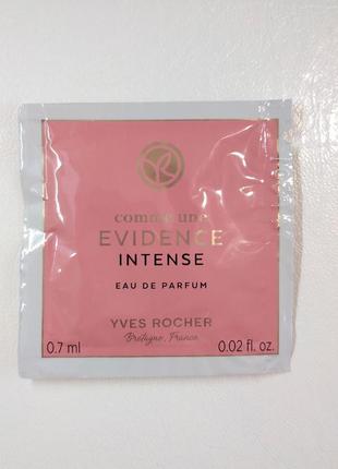 Парфюмированная вода evidence intense yvesr rocher.