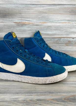 Nike blazer mid оригинальные кроссовки