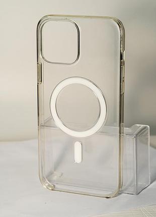 Чехол apple iphone 13 pro max clear case with magsafe1 фото