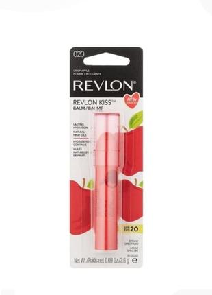 Revlon kiss balm, 020 crisp apple, 0.09 oz (2.6 g) бальзам для губ