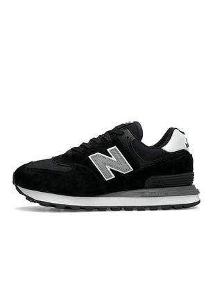 New balance prm classic black white gray reflective