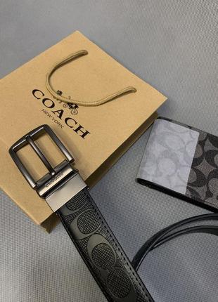 Чоловічий подарунковий набір coach / чоловічий подарунковий набір коач