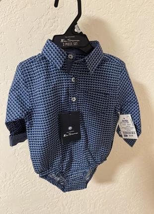 Боди рубашка