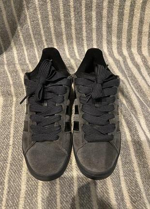 Adidas campus 00s carbon black 41 розмір, 8 us оригінал!  (full black, дутікі)2 фото