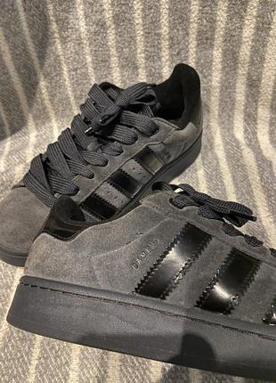 Adidas campus 00s carbon black 41 розмір, 8 us оригінал!  (full black, дутікі)4 фото
