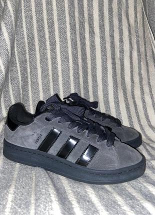 Adidas campus 00s carbon black 41 розмір, 8 us оригінал!  (full black, дутікі)3 фото