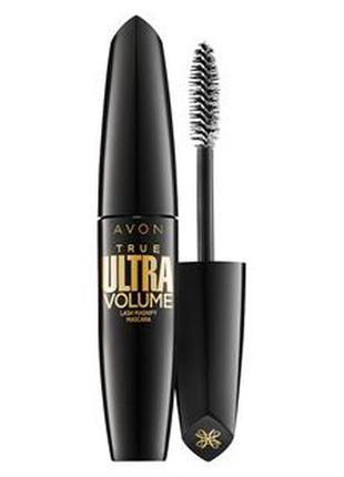 Тушь ultra volume avon черная