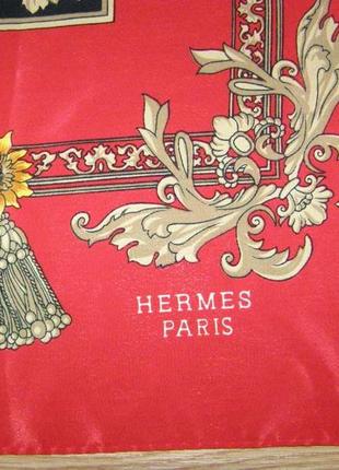 Hermes paris эксклюзив стильный яркий шарф платок шелк как новый2 фото