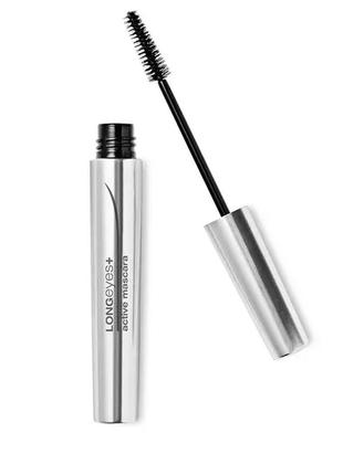 Туш для подовження вій kiko milano longeyes plus active mascara, 7,5 мл чорний