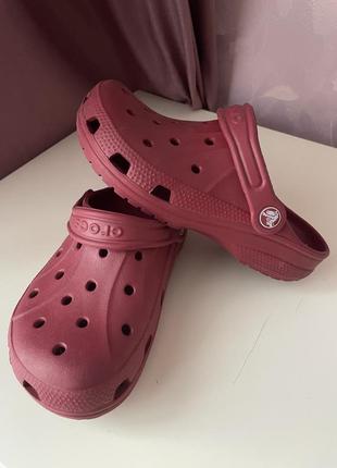 Кроксы crocs оригинал 33-34 размер(j2)новые2 фото