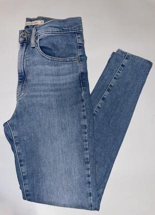 Женские оригинальные джинсы skinny levi’s