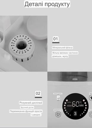 Аромадиффузор, увлажнитель воздуха 3л 300мл/время с пультом д/у