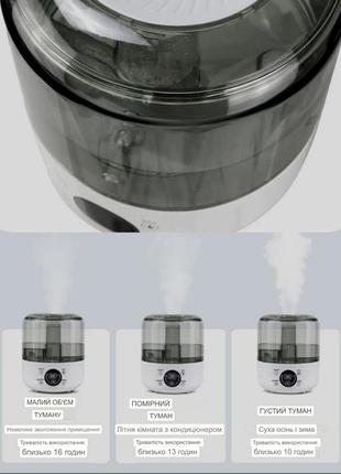 Аромадиффузор, увлажнитель воздуха 3л 300мл/время с пультом д/у