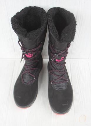 Зимние ботинки puma aronia shearling gore-tex 38р непромокаемые5 фото