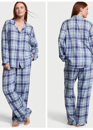 Victoria´s victorias secret виктория сикрет пижама, костюм для сна flannel long pajama set