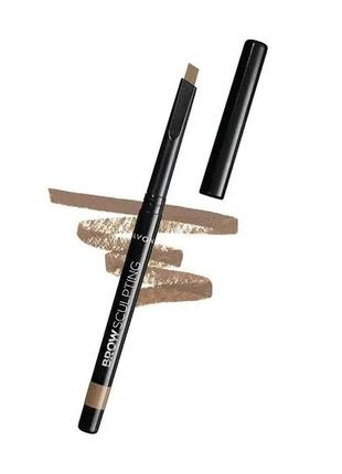 Avon скульптуруючий олівець для брів світло-коричневий / light brown 0.28 г