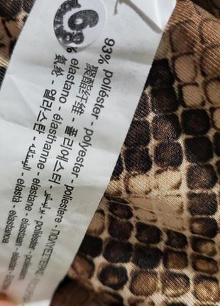 Zara боди с длинным рукавом змеиный принт7 фото